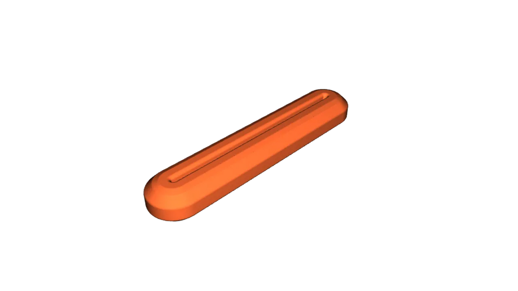 Digital geometry preview of the commercially licensed tube-squeezer source model. Not a finished-product photograph.